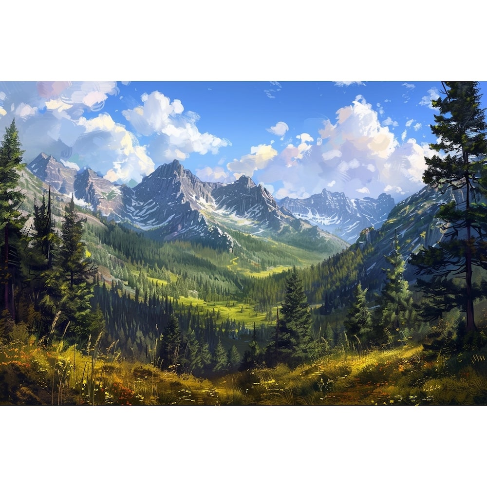 peinture paysage classique