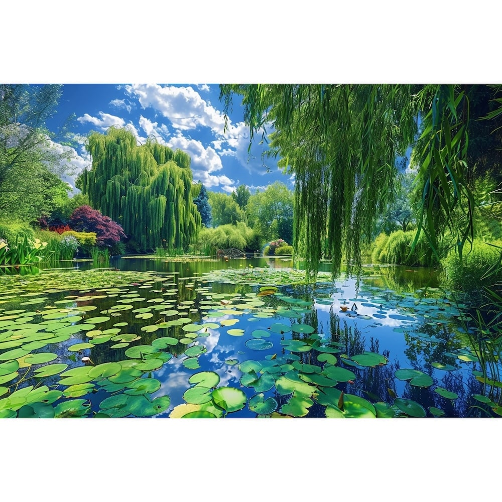 Peinture Réaliste Paysage, art mural décoration nature