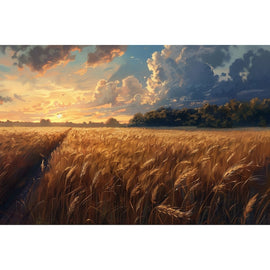 Peinture Paysage Photo, art mural décoration nature