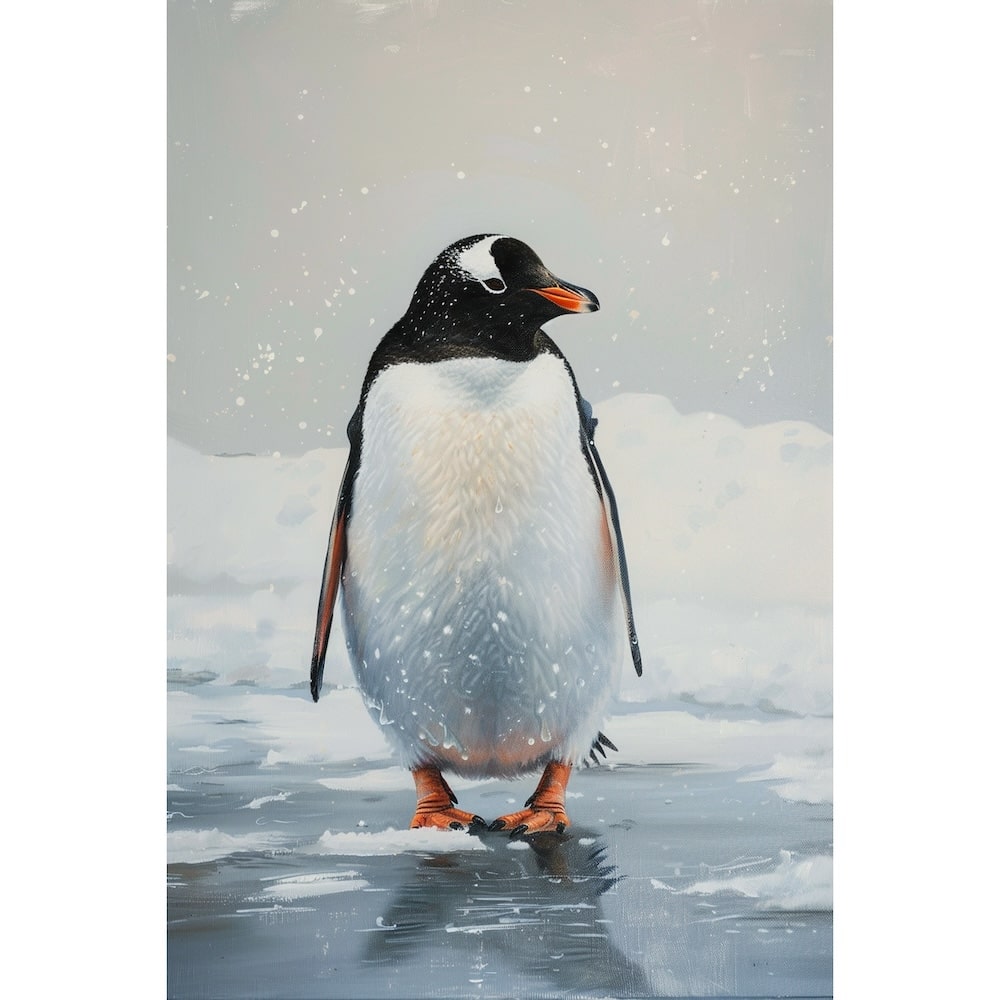 pingouin peinture