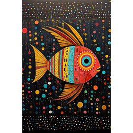 poisson peinture maternelle