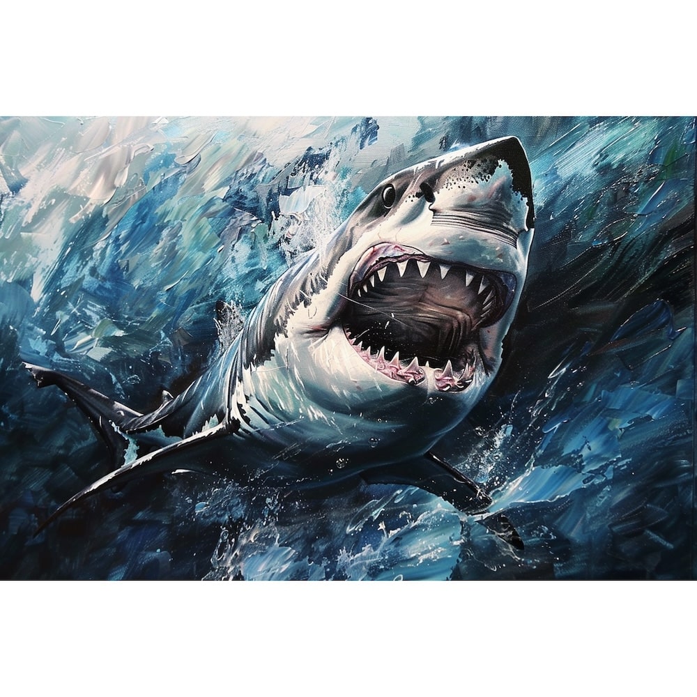 requin peinture