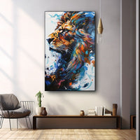 Thumbnail for Tableau Lion Style Scandinave