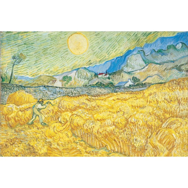 Tableau Van Gogh Champ de Blé, art mural décoration nature