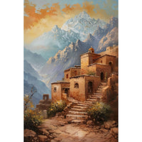 Thumbnail for tableau coloré paysage