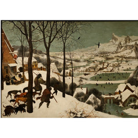 Tableau Les Chasseurs Dans La Neige