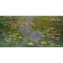 Peinture Monet Bassin aux Nénuphars, art mural décoration nature