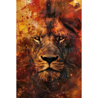 Thumbnail for tableau lion design