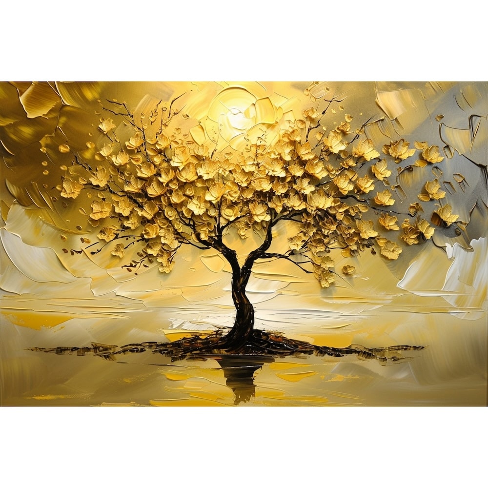 tableau moderne arbre