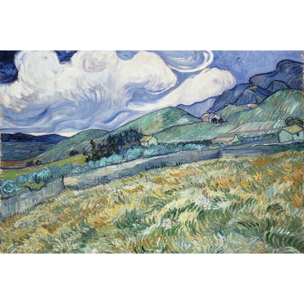 tableau paysage van gogh