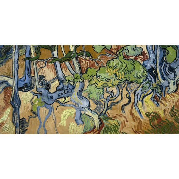 Tableau Racines D'Arbres Van Gogh, art mural décoration nature