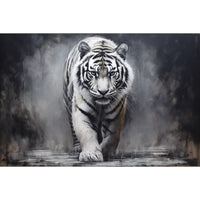Thumbnail for tigre peinture noir et blanc