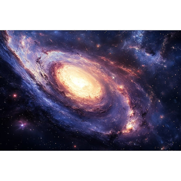 Peinture Univers, art mural décoration nature