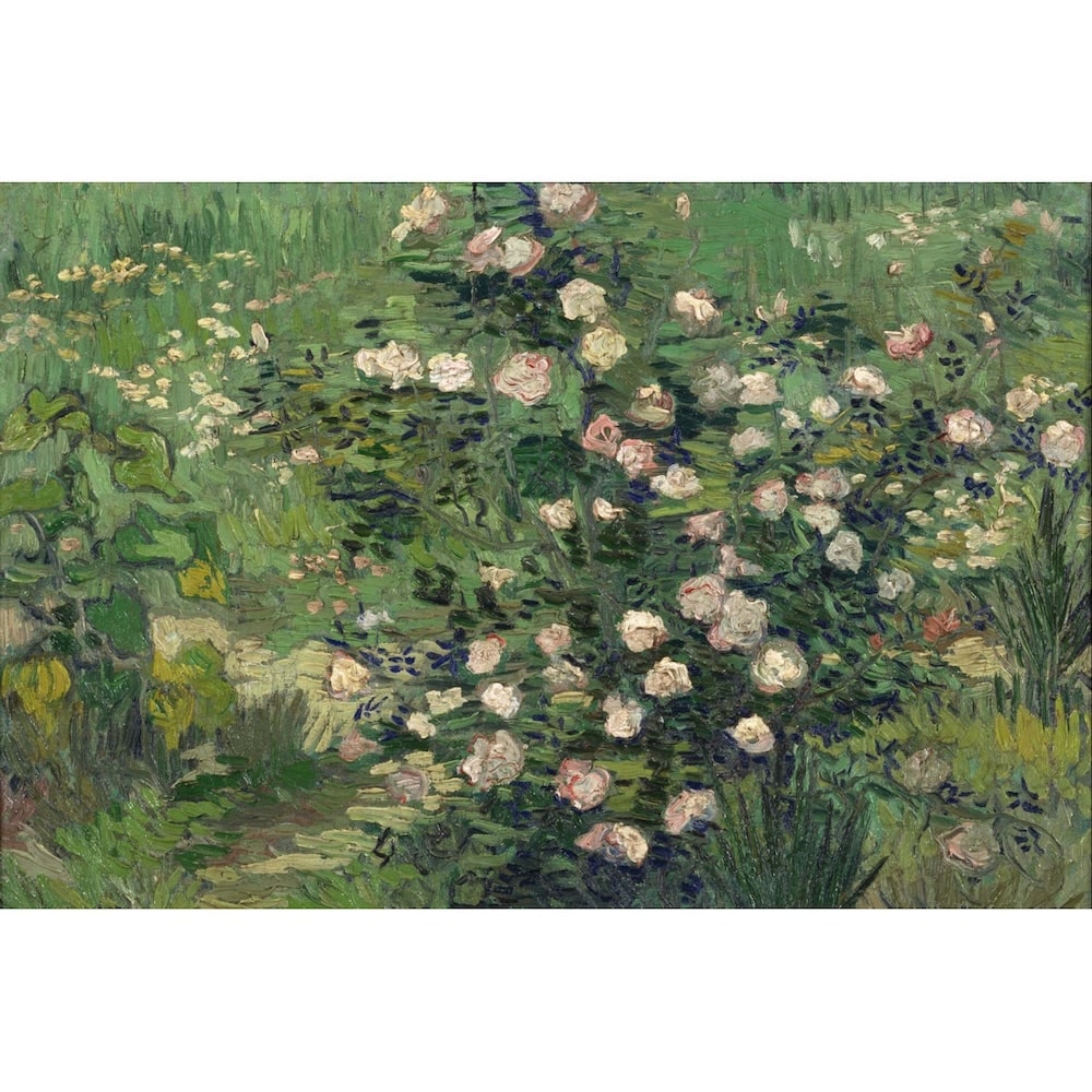 Tableau de Fleurs Van Gogh, art mural décoration nature